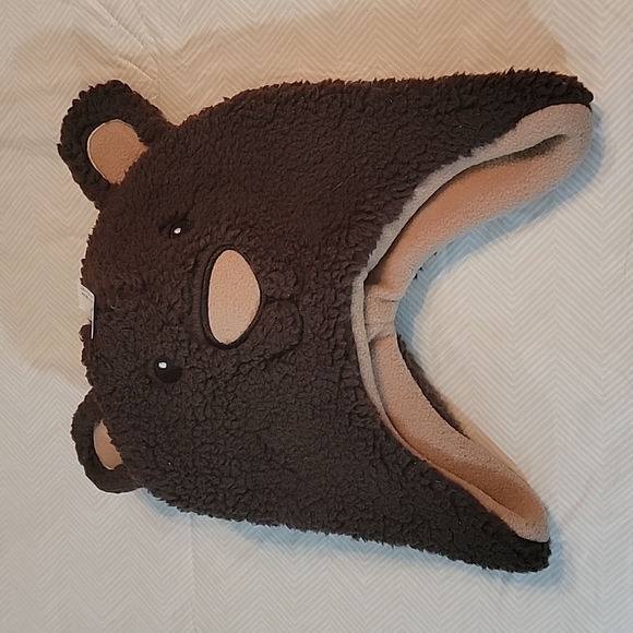 Teddy Bear Hat Mitten Set Toddler One Size Fits Most New - Picture 1 of 5